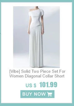 [Vibe] Women's Blazer Three Piece Solid Slim Vest Loose Blazer High Waist Pants Suit Streetwear Casual Female Pants Suit