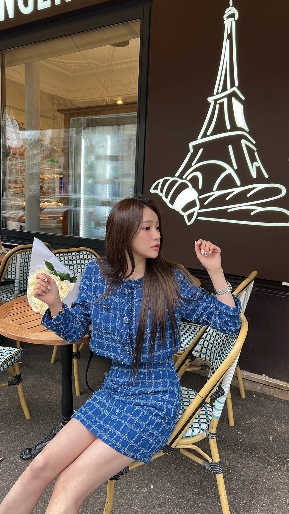 Trajes De Mujer Conjunto 2 Piezas Elegantes Fashion Autumn and Spring Casual Women Regular Fit 2 Piece Blazer and Skirt