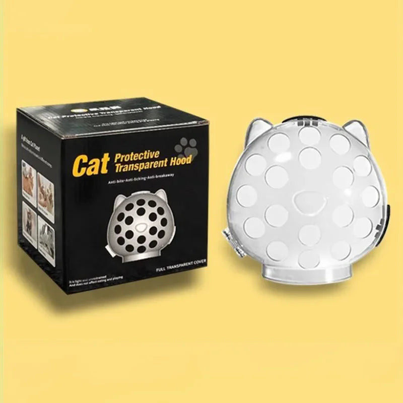 Cat Head Cover Portable Transparent Prevent Biting and Scratching Breathable Safety Travel Cat Carrier Bag Cats Pet Products