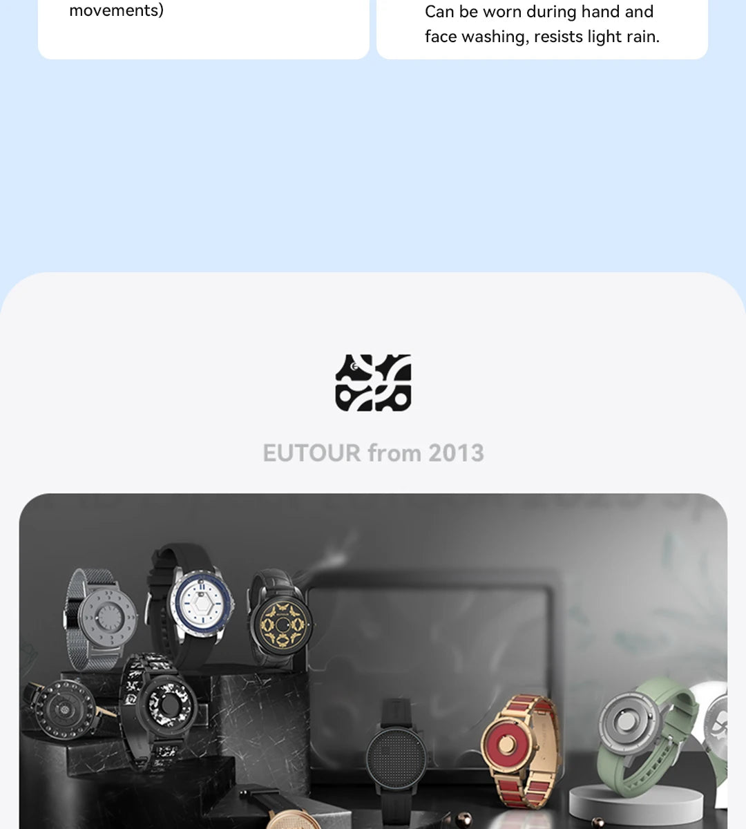 EUTOUR Women's Magnetic Diamond Watch | Waterproof Quartz | Luxury Stainless Steel Strap | Day to Night Elegance