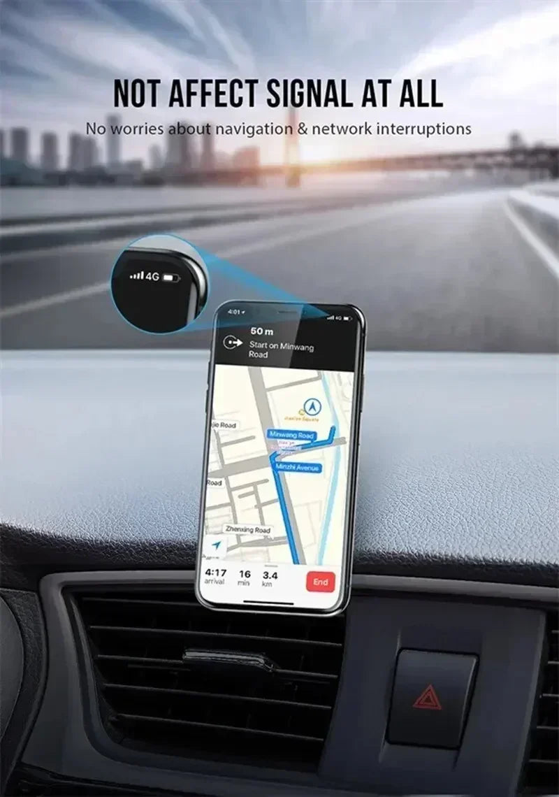 Support magnétique de téléphone portable pour voiture, support de tableau de bord pour smartphone, GPS, pour iPhone, Xiaomi, Samsung, LG