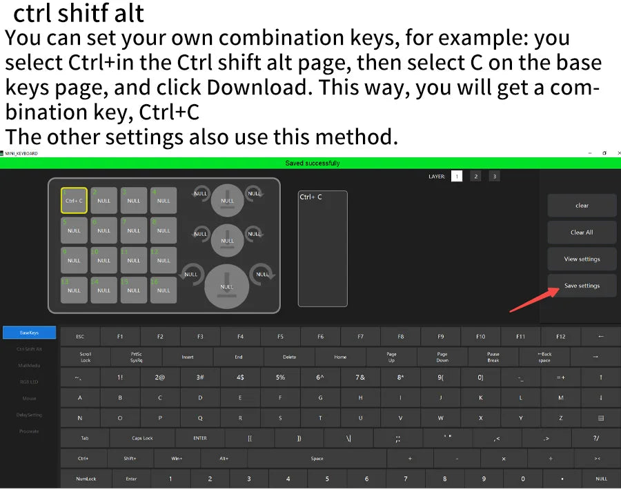 16 Keys 3 Knobs Mechanical Gaming Keyboard USB Wired Bluetooth-Support/ 2.4G Programming Macro Keyboard Custom Hot-swap Keypad