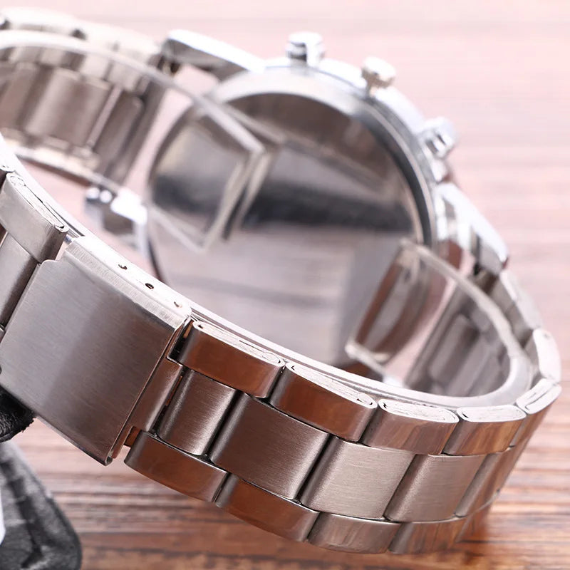 Nuevo reloj de hombre, banda de lujo, reloj redondo, moda, Blu-ray, reloj romano para hombre, relojes para hombre, שעון ספורט, часы мужские наручные
