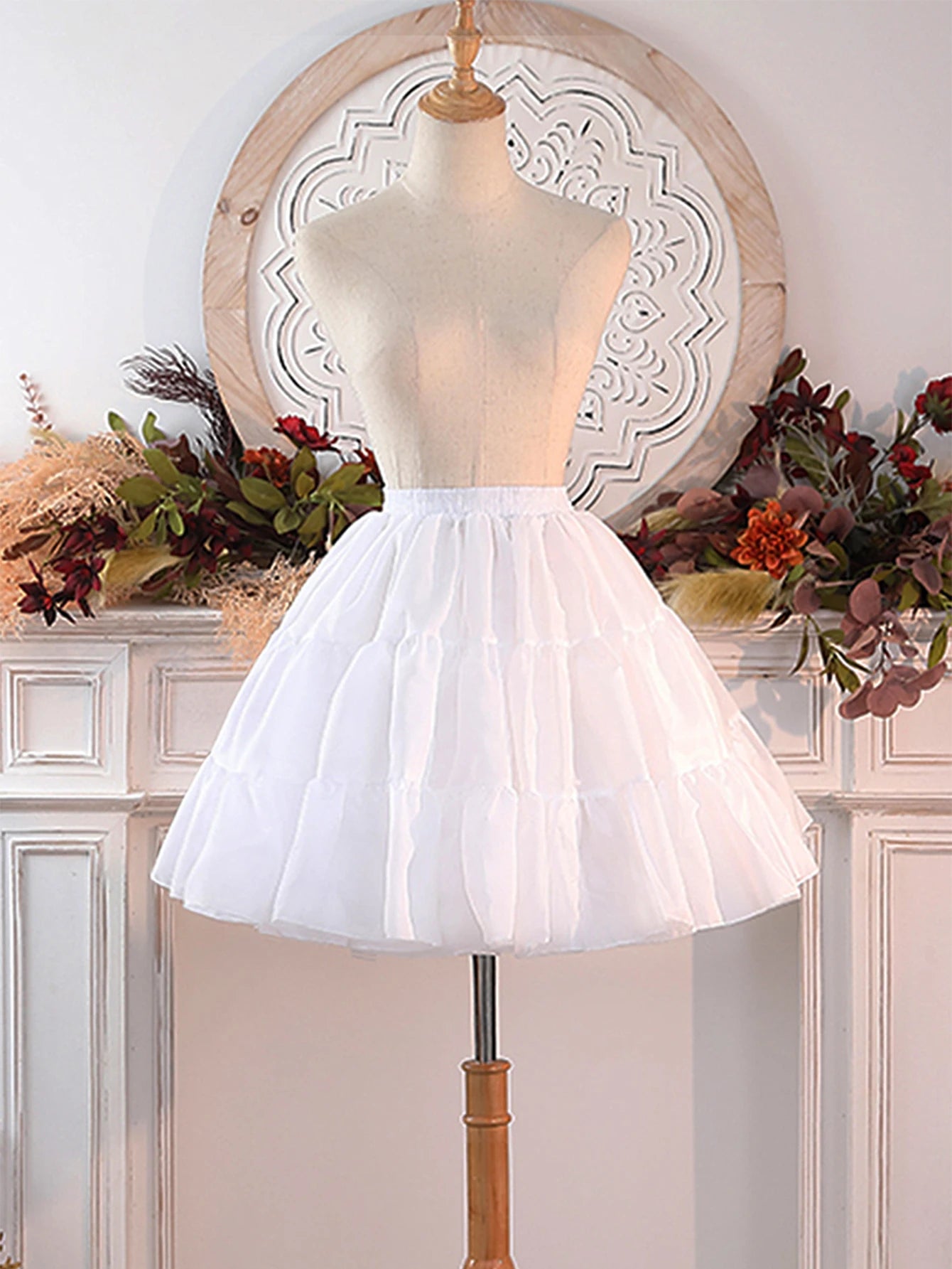 Skirts women black petticoat crinoline underskirt satin under skirt for dresses interior combination tutu skirt for girl no hoop