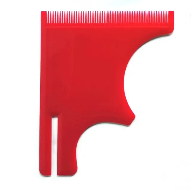 Haircut Kit Beard Hair Goatee Neckline Shaving Template Hairline Beard Shaping Tool Hair Cutting Grooming Kit Barber Supplies
