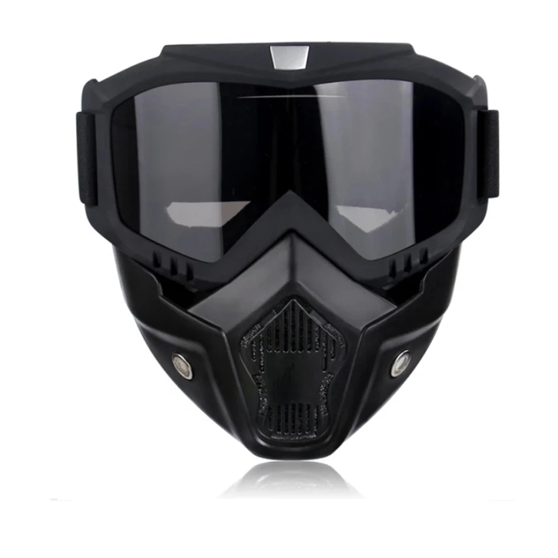 Gafas de sol UV400 para motocross, a prueba de viento, para ciclismo, esquí, con máscara bucal, máscara para casco de moto, máscara de esquí de invierno