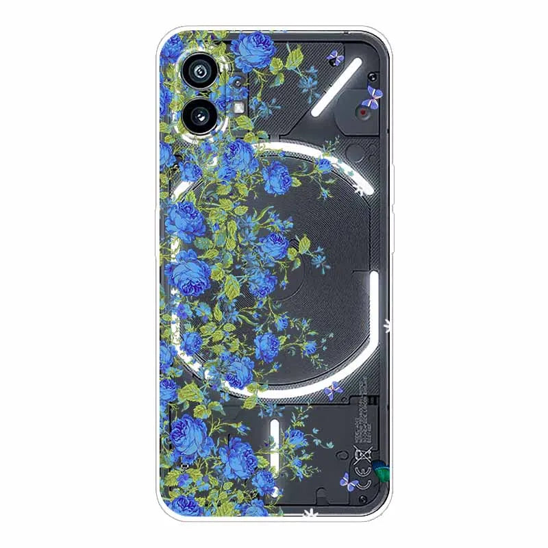 Case for Nothing Phone 1 Cover Transparent Soft TPU Silicone Cases for Nothing Phone One Phone 1 Clear Coque Cute Phone1 2022