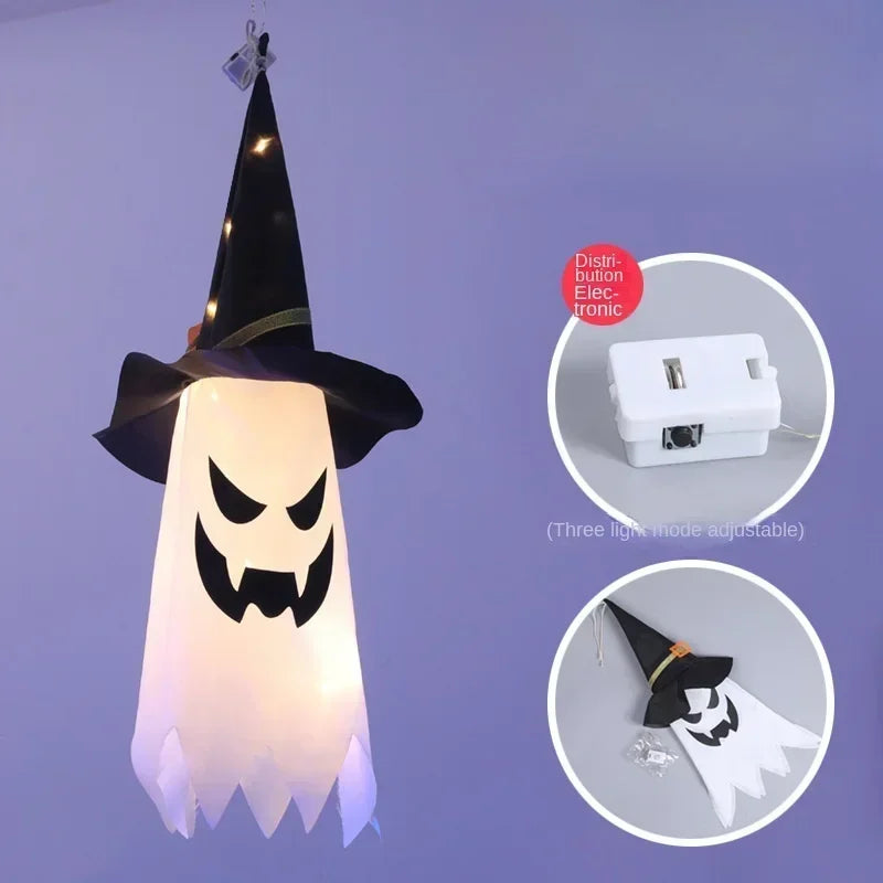 Halloween Decoration Outdoor Party Decoration Indoor Ghost Decoration Ghost Lights Courtyard Party Garden