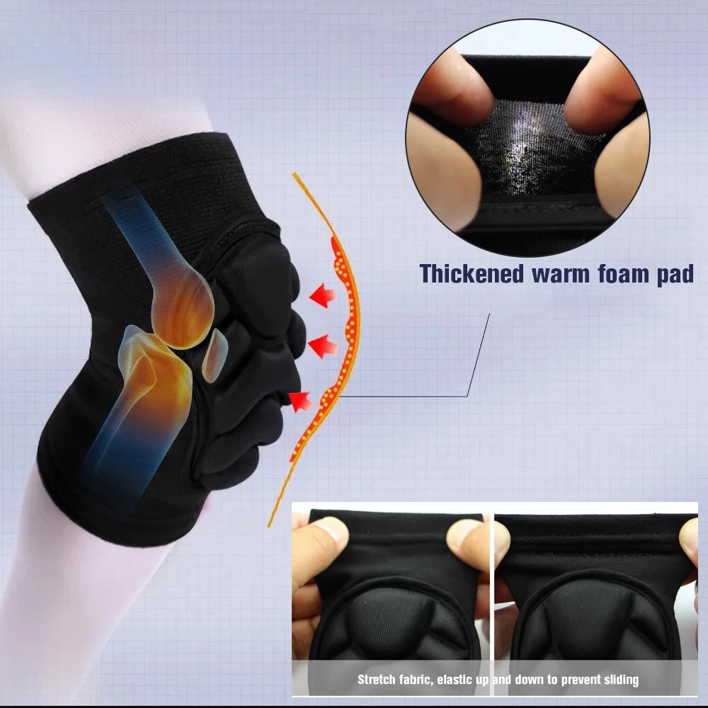 1Pair Kids Knee Pads and Elbow Pads Set Toddler Soft Protective Gear, Sport Protective Kneepad Skate Football Volleyball Cycling