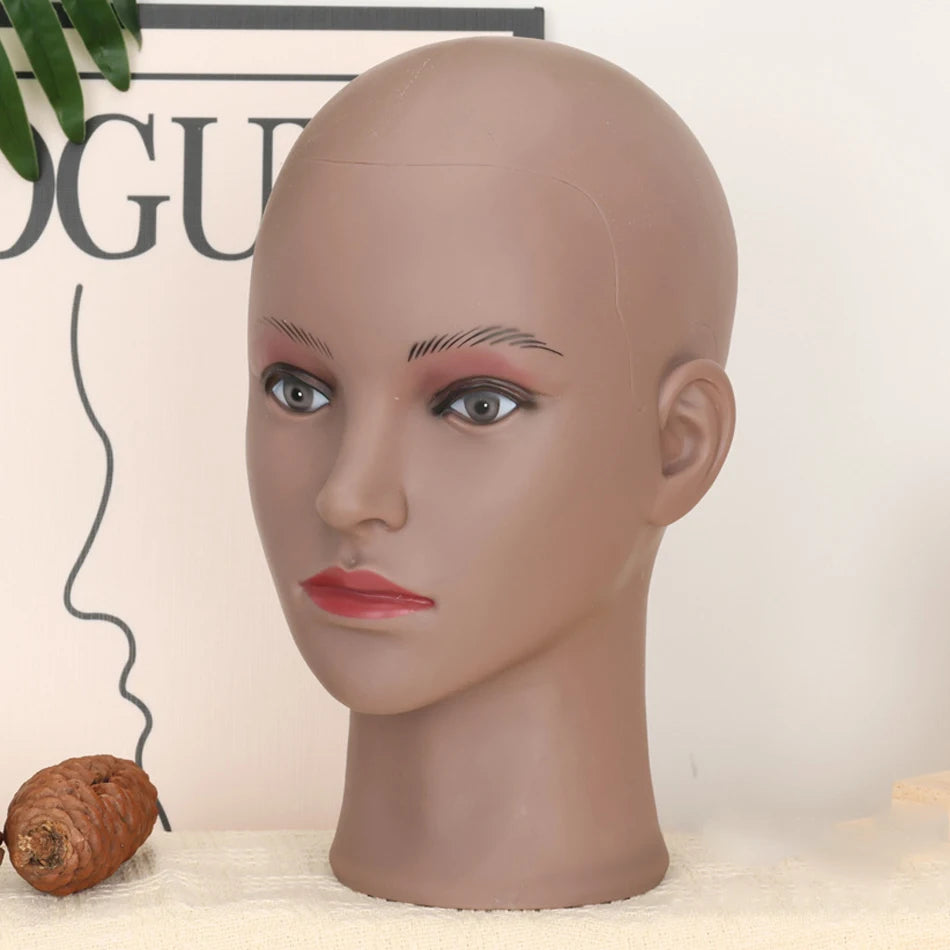 Mannequin Head With Tripod For Making Wig Hat Glasses Mask Display Cosmetology Manikin Head For Makeup Practice Wig Install Kit