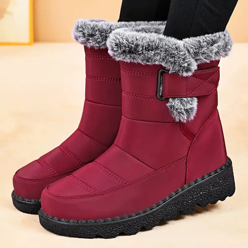 Faux Fur Snow Boots