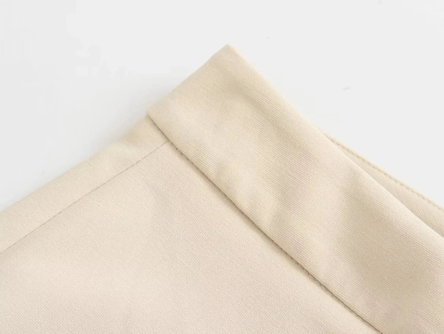 Traje de pantalón elegante sólido para mujer, tops sin tirantes sexy con botones delanteros + conjunto de pantalón con aberturas laterales, moda urbana femenina