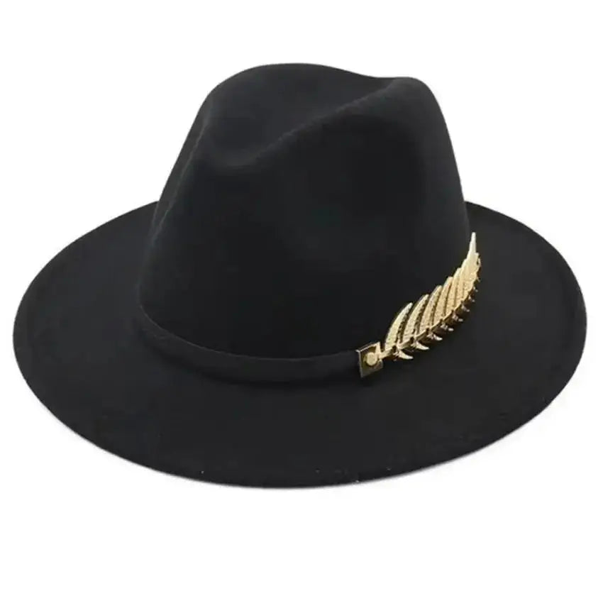 Sombrero de jazz de lana vintage