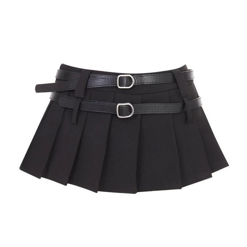 Spring Summer 2 Piece Skirt Set Women Y2k Crop Tops + Short Skirt Japanese Kawaii Fashion Suits Chic New in Elegant Dress