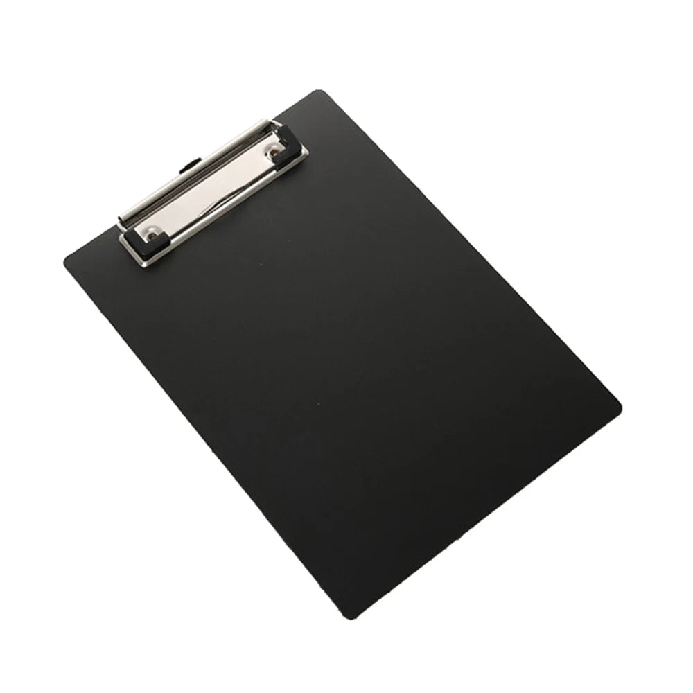 A5 File Holder Clip Document Holder Clipboards Clip Writing Pad Test Paper Clipboard Office School Supply File Folder Stationery