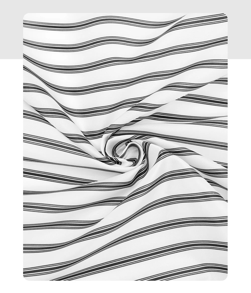 Barber Hairdressing Aprons Stripe Pattern Waterproof Cloth Barbershop Non Stick Hair Haircutting Capes Salon Styling Accessories