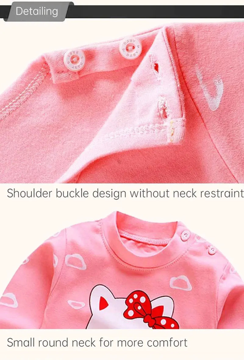 Ropa para niños Conjuntos infantiles Ropa para niños y niñas Algodón Ropa de otoño e invierno Pantalones Pijamas Ropa interior Regalo de Navidad