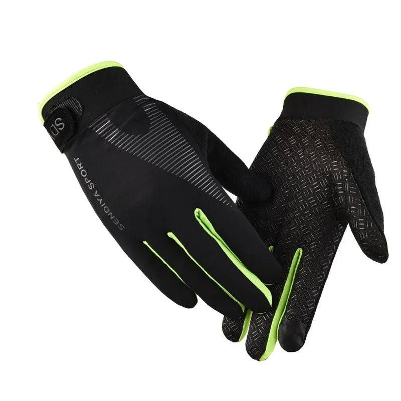 Men Cycling Gloves Full Finger Touch Screen Motorcycle Bicycle Mtb Bike Gloves Gym Training Gloves Outdoor Fishing Hand Guantes
