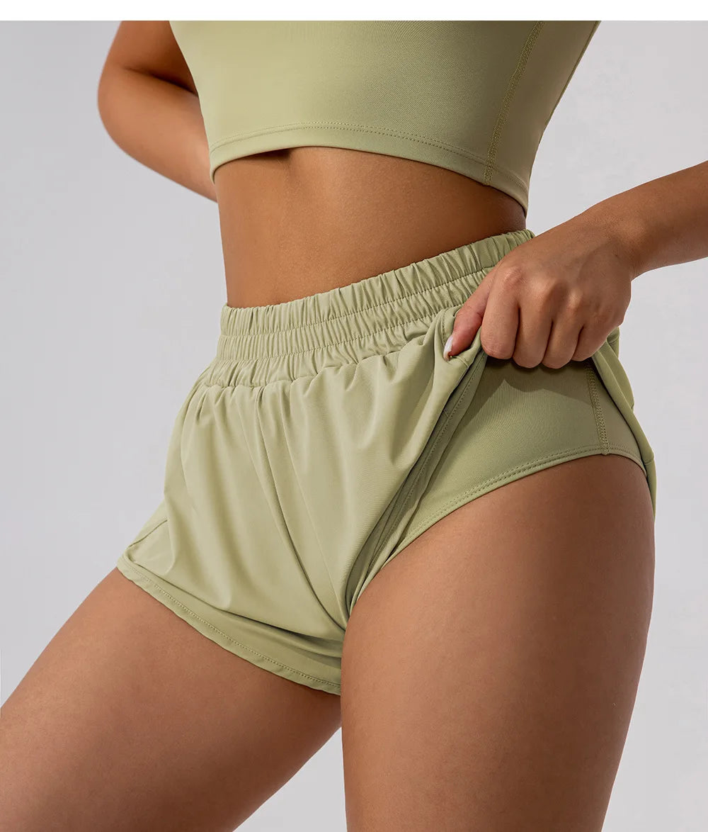 2PCS Yoga Set Sports Hip Short Skirt Women Tracksuit Gym Tennis Skirt Set Workout Sportswear Golf Dance Athletic Sport Suit