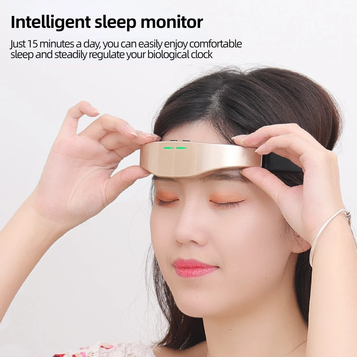 Electric Head Massager Headache and Migraine Relief Physiotherapy Antiestres Insomnia Relax Therapy Sleep Monitor Health Care