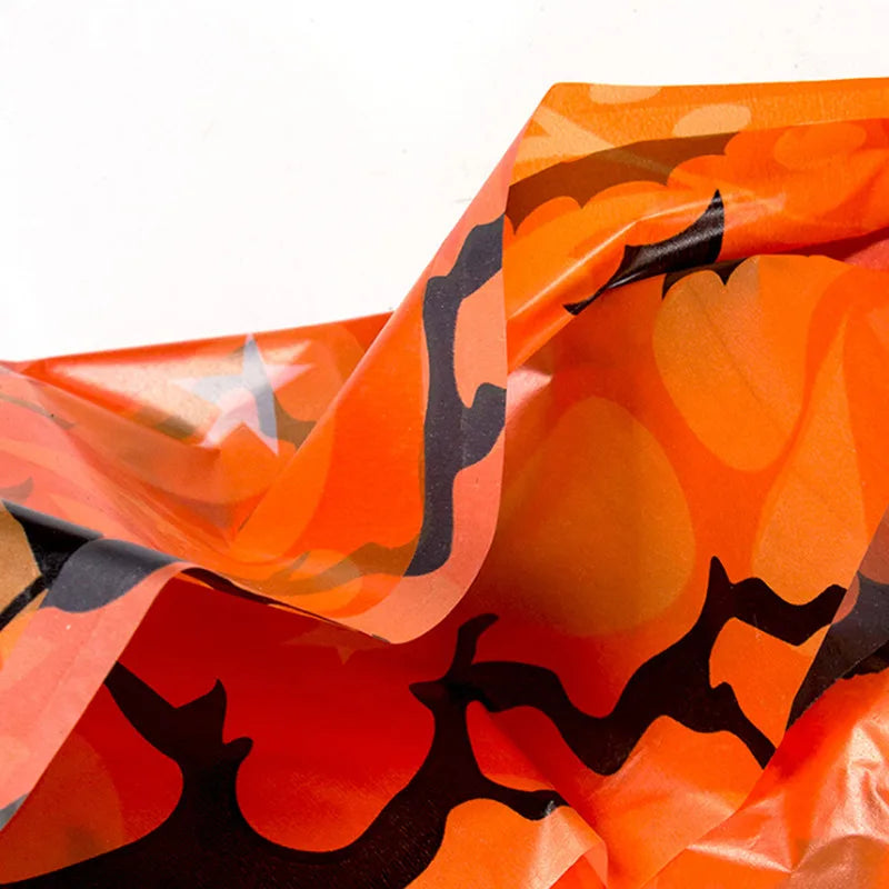 Halloween Party Decoration Table Cloth Thin Section Party Event Decoration Tablecloth Background Wall Layout Pumpkin Spider Web