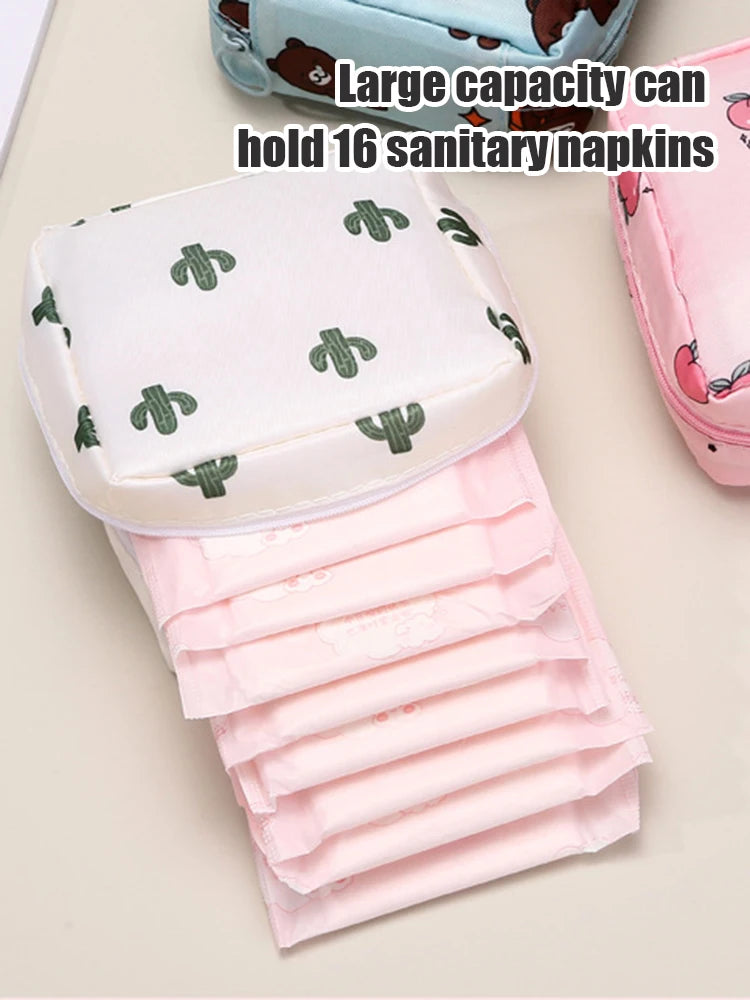 Makeup Brush Storage Bag Cute Storage Bag Portable Storage Large Capacity Makeup Bag Travel Makeup Bag Zipper Design