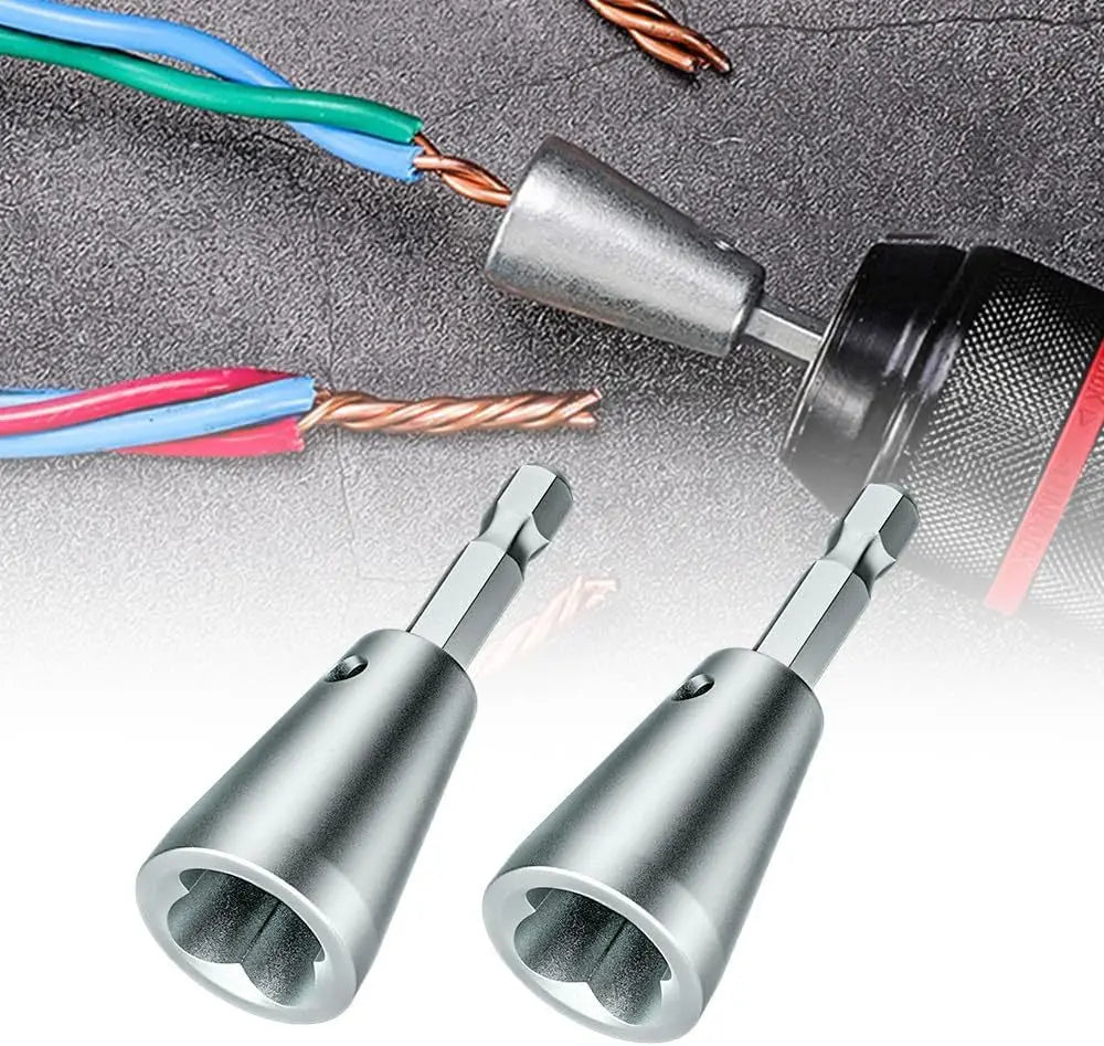 Wire Twisting Tools Handle Electrician Quickly Twister Twister Wire For Power Drill Drivers Twister Twisted Twist Cable Device