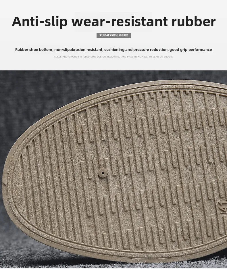 Men's Shoes New Spring Work Safety Shoes, Anti-slip, Wear-resistant, Versatile Casual Sports Work Shoes, Men's Board Shoes