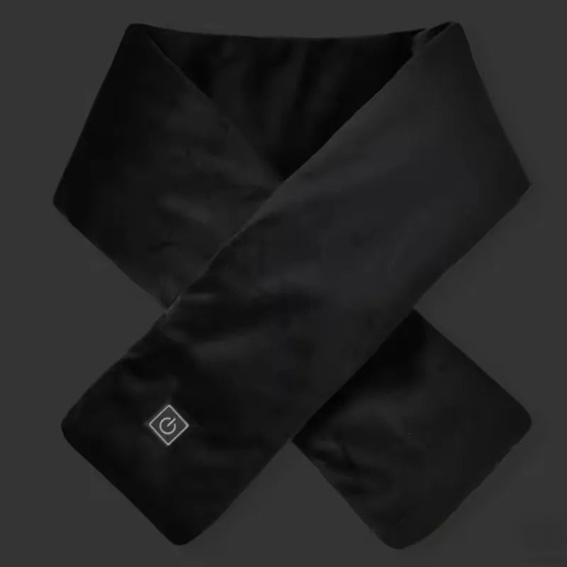 Écharpe chauffante USB pour femmes et hommes, 3 niveaux de température, polaire lavable, chauffe-cou électrique, piles non incluses, idéale pour le camping