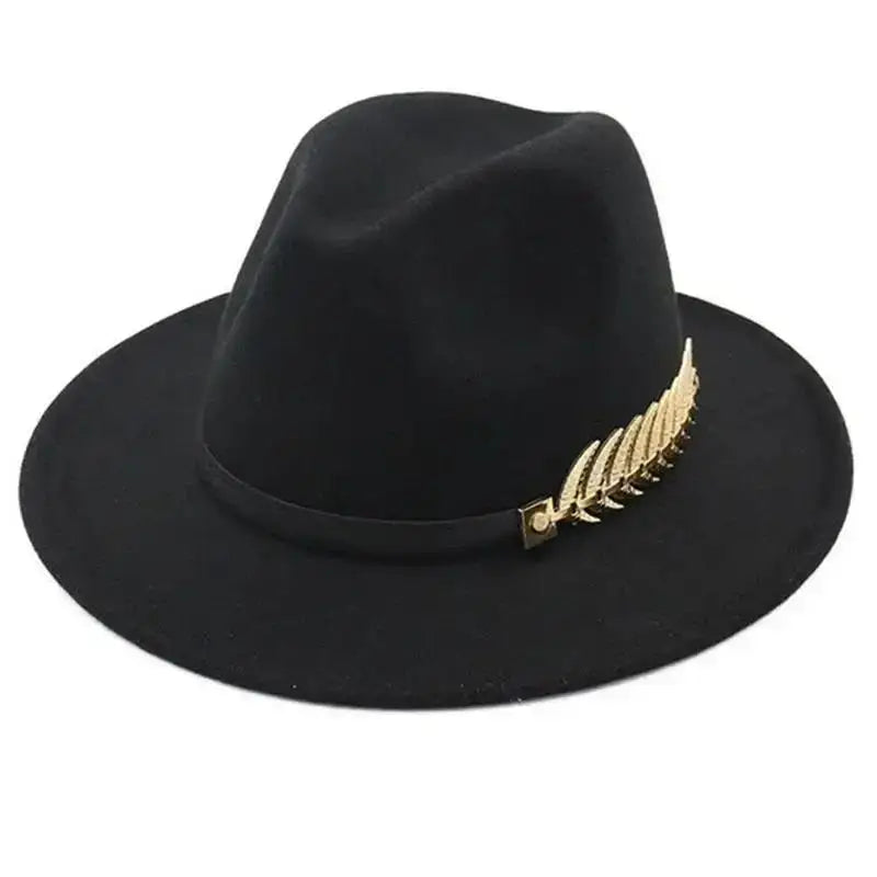 Sombrero de jazz de lana vintage