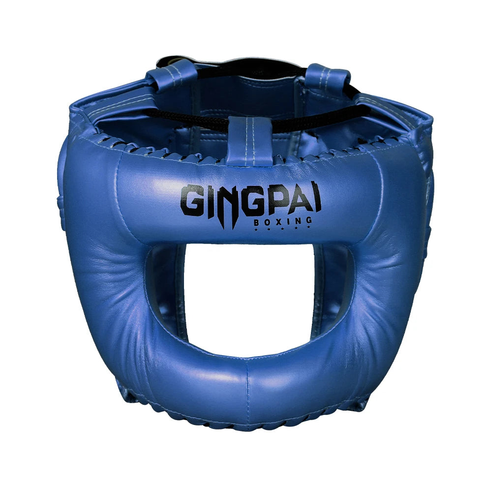Protección de cabeza para boxeo Equipo de fitness para adultos Casco cerrado aprobado para deportes completo Hombres Mujeres Cascos Sanda Protector de cabeza para niños