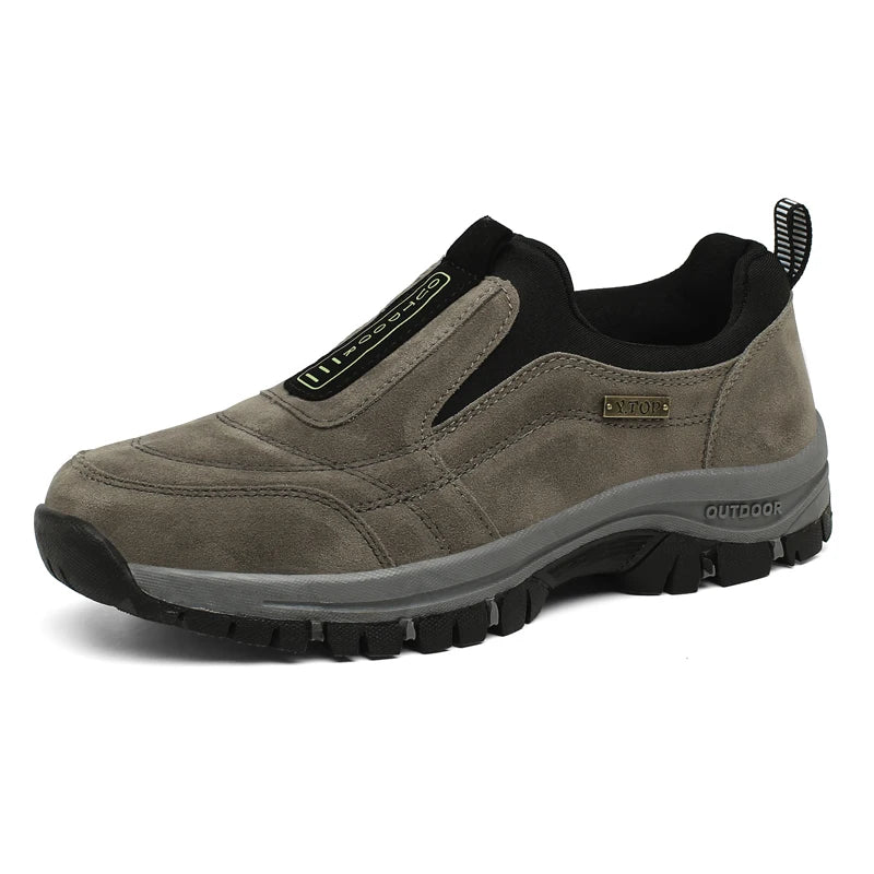 New middle-aged and elderly walking sports shoes hiking shoes light large size breathable non-slip men