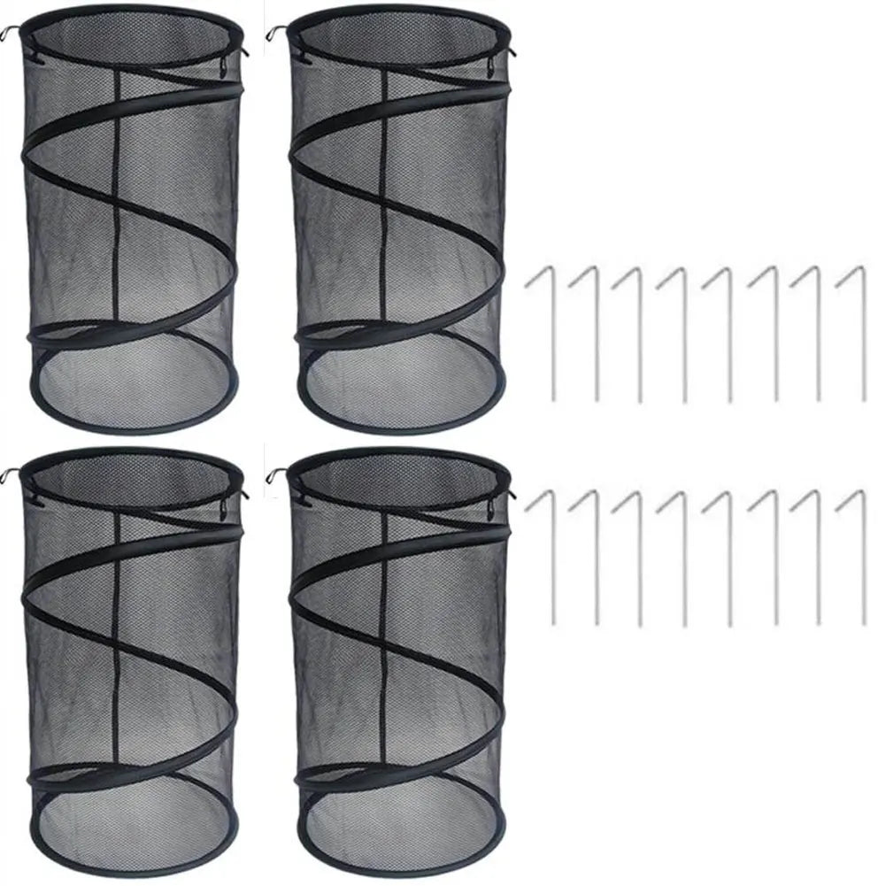 Pop-up plantedeksler med insektsperre i netting for hageplanter Drivhusbeskyttelse med stålramme og jordspyd