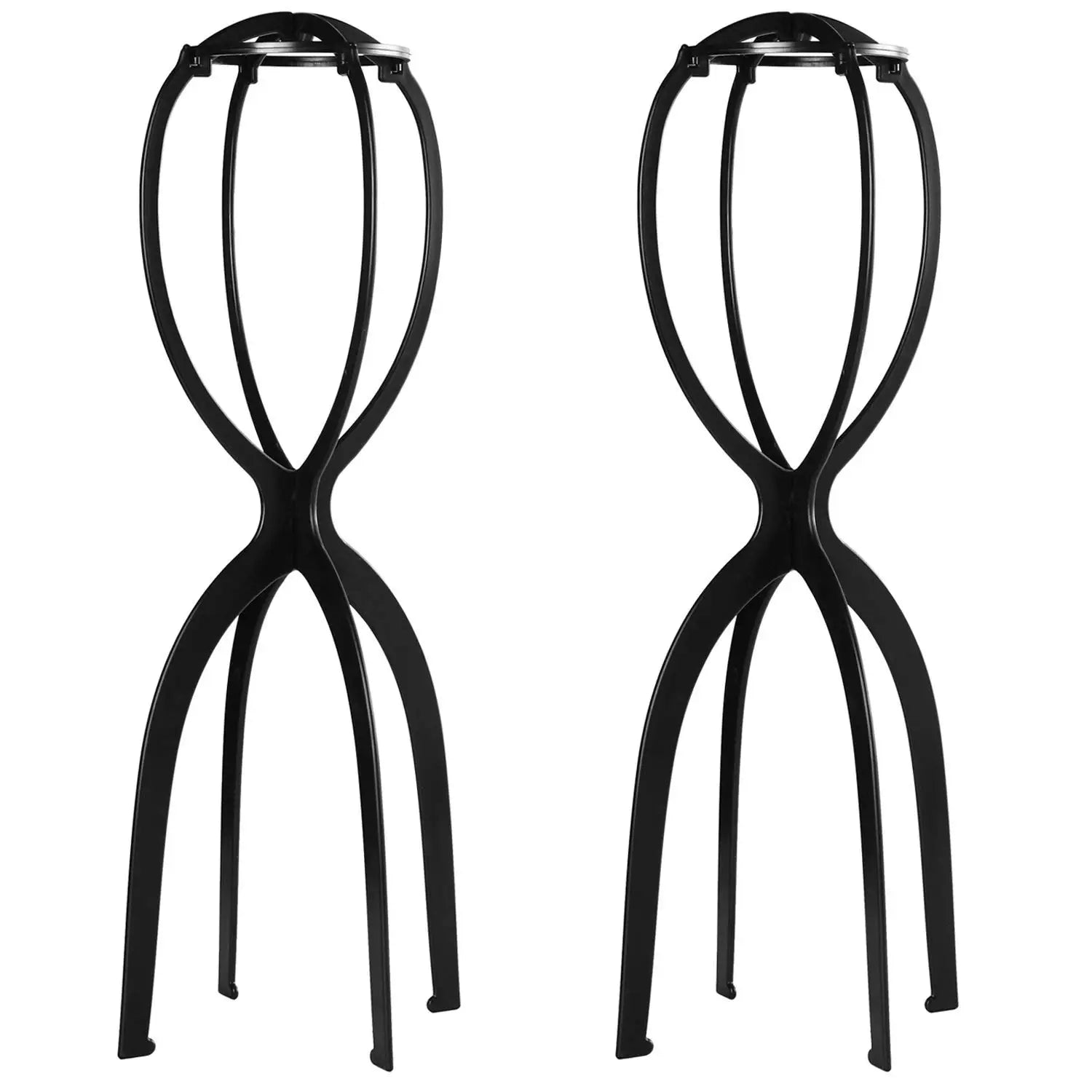 2-Piece Collapsible Wig Stand Set
