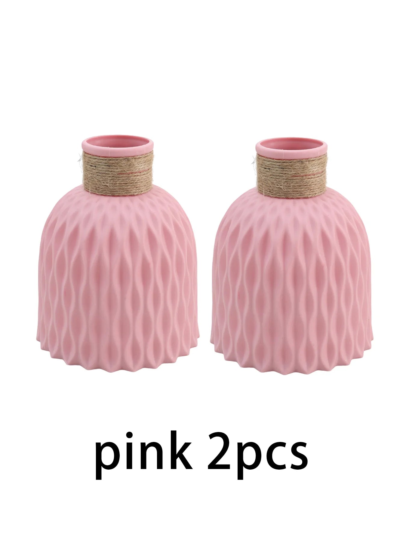 1/2 plastic tabletop decorative vase , modern  internet celebrity vase, dining room and living room decoration, non hydroponic