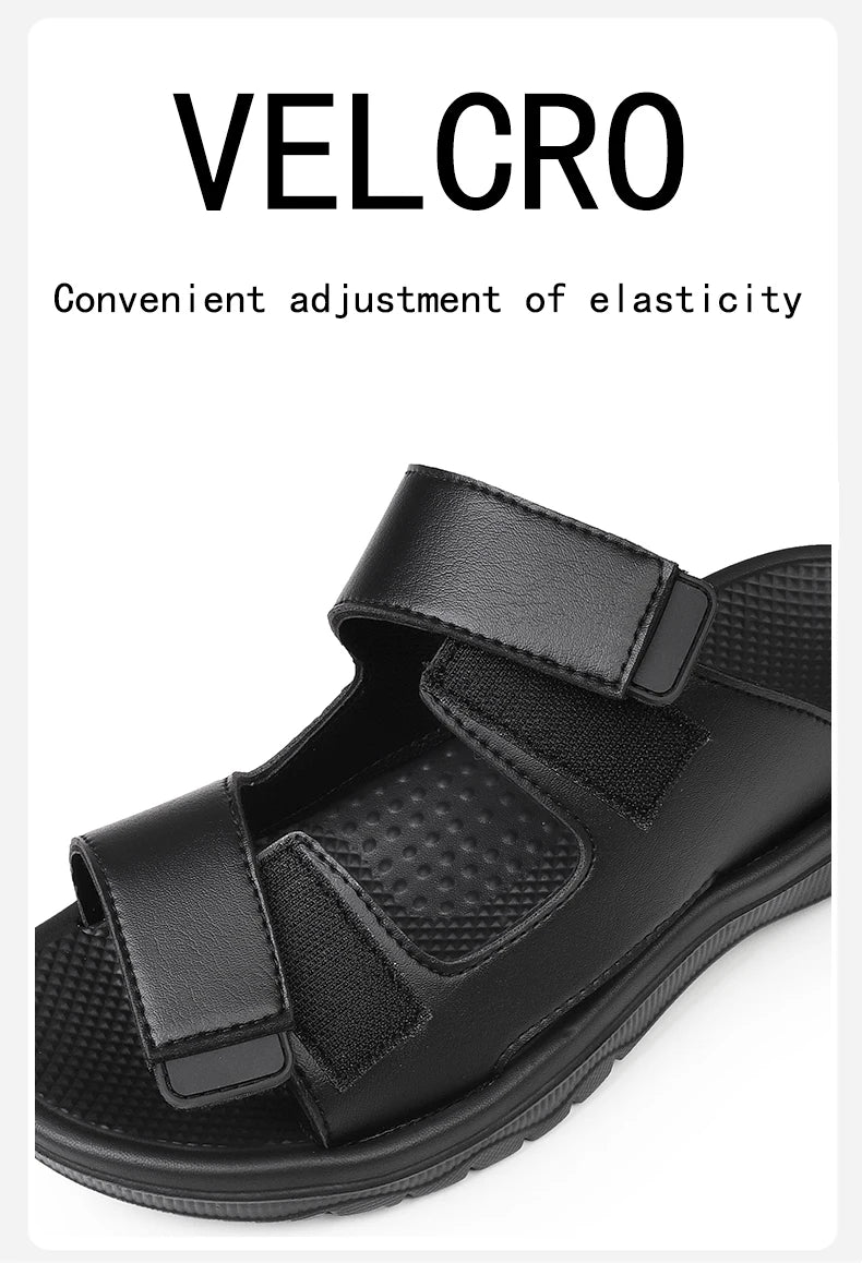 Men's Slippers Autumn New Leisure Beach Holiday Outdoor Male Retro Comfortable Slipper for Men Casual Rubber Designer Shoes