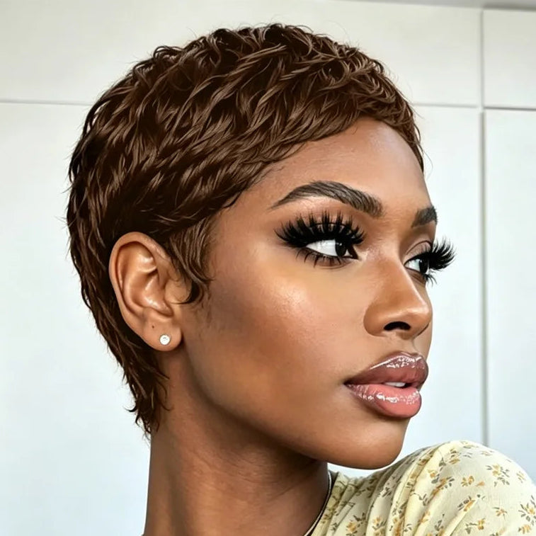30 Color Pixie Cut Wig