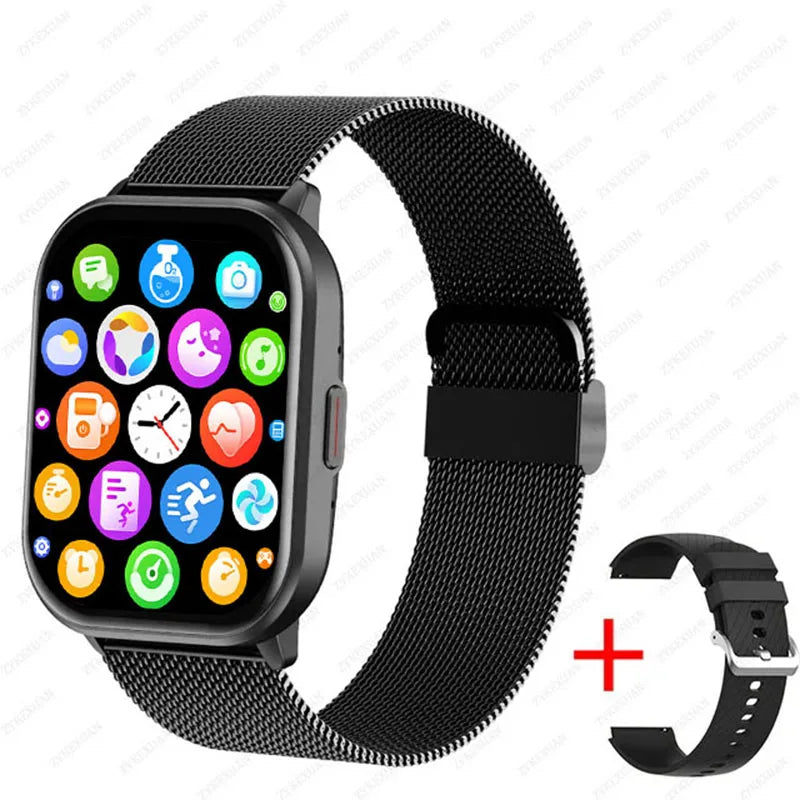 Reloj Deportivo Inteligente – Más de 100 Modos, Llamadas Bluetooth y Seguimiento de Salud Durante Todo el Día