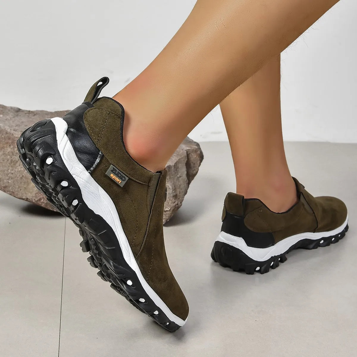 Men's Large 38-48 Outdoor Hiking Camping Running Jogging Casual Sports Shoes Anti-slip and Breathable Sports Trainers Footwear