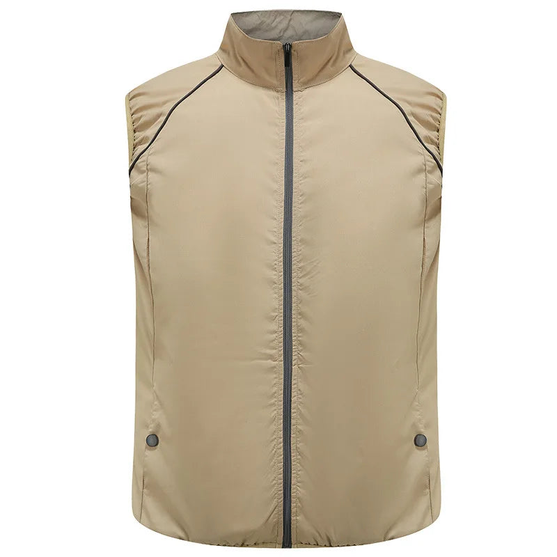 summer Men Cool Vest Wearable Cooling Fan Vest Air-conditioned Clothes Evaporative Cooling Construstion Vest for men