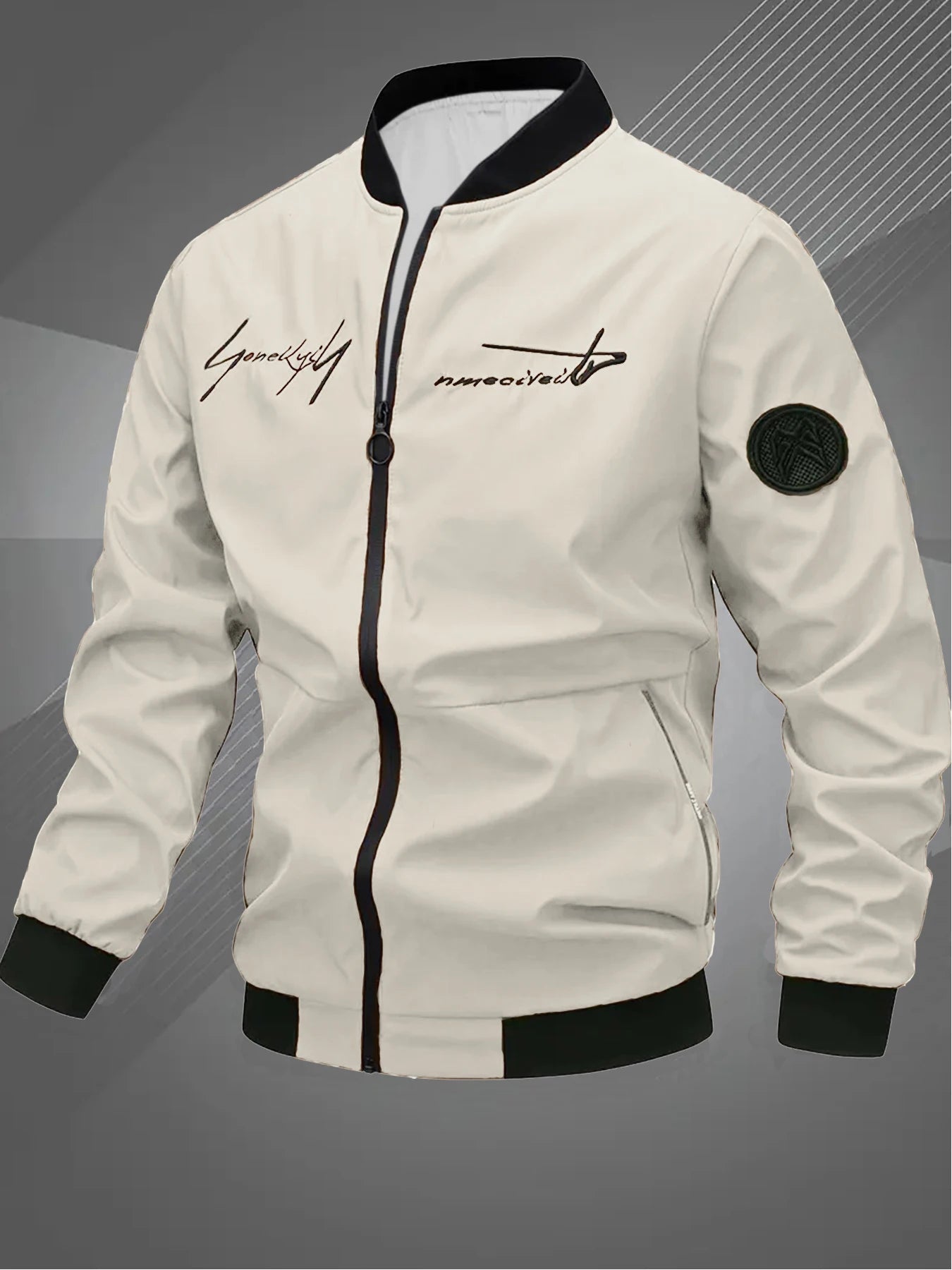 Trendy Men's Preppy Jackets Suitable for Seasonal Wear, Spring and Autumn Fashionable Men's Casual Jackets
