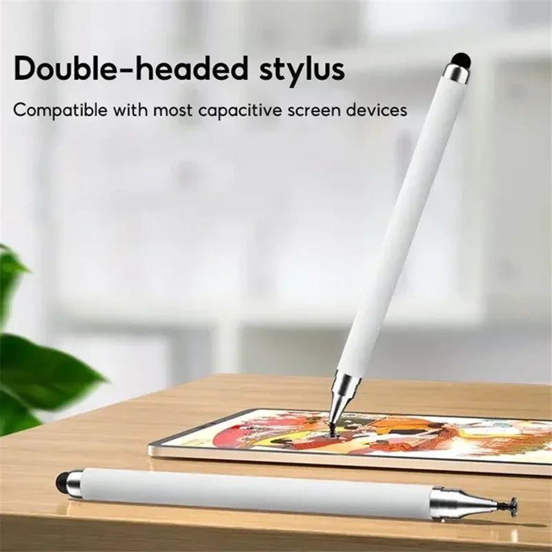 2in1 Stylus Pen Universal Drawing Tablet Capacitive Screen Touch Pens for Mobile Android Phone Smart Pencil Accessories