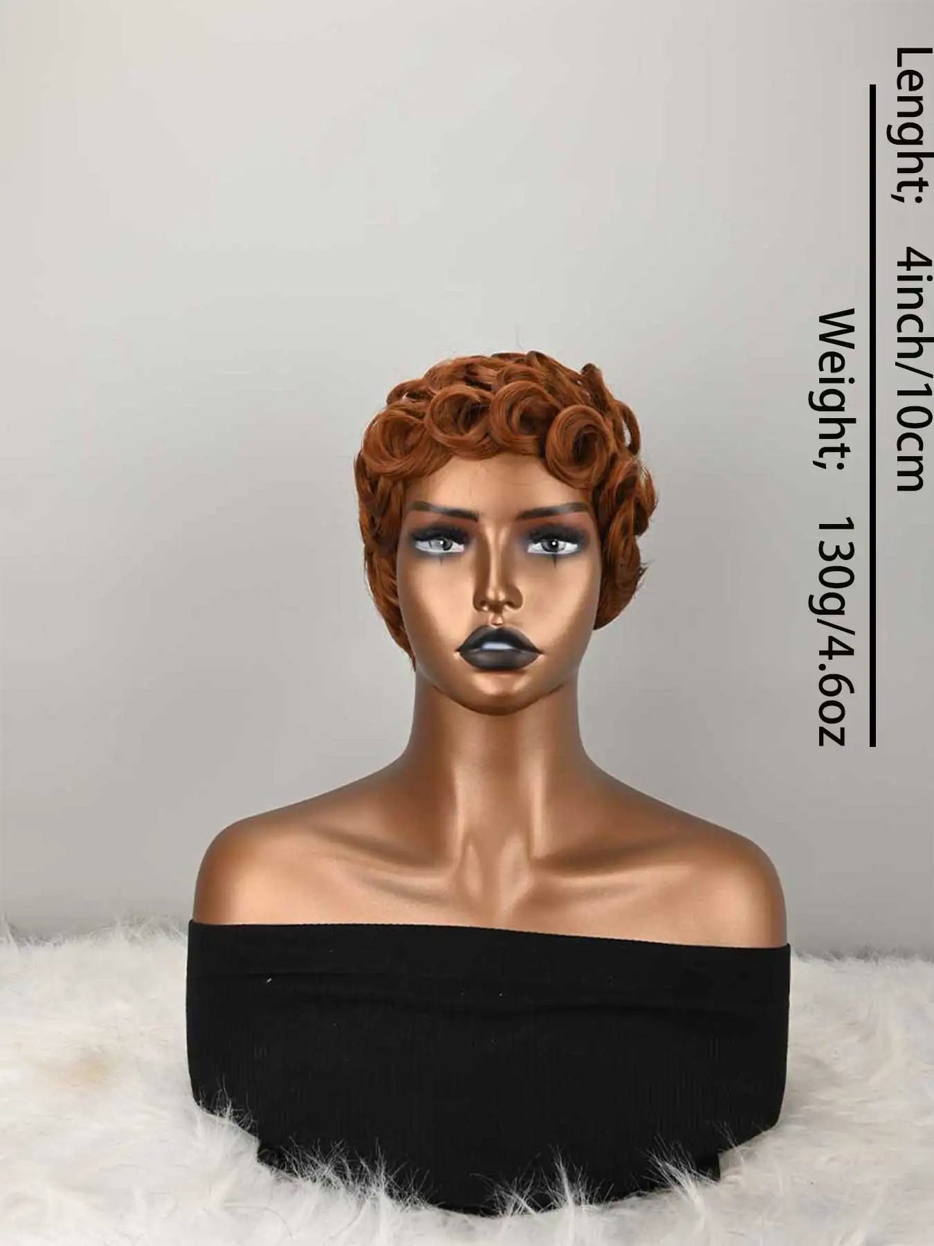 Short Pixie Wigs Short Curly Pixie Wigs Synthetic Wigs Natural Wavy Pixie Cut Wig Short Curly Layered Pixie Wig