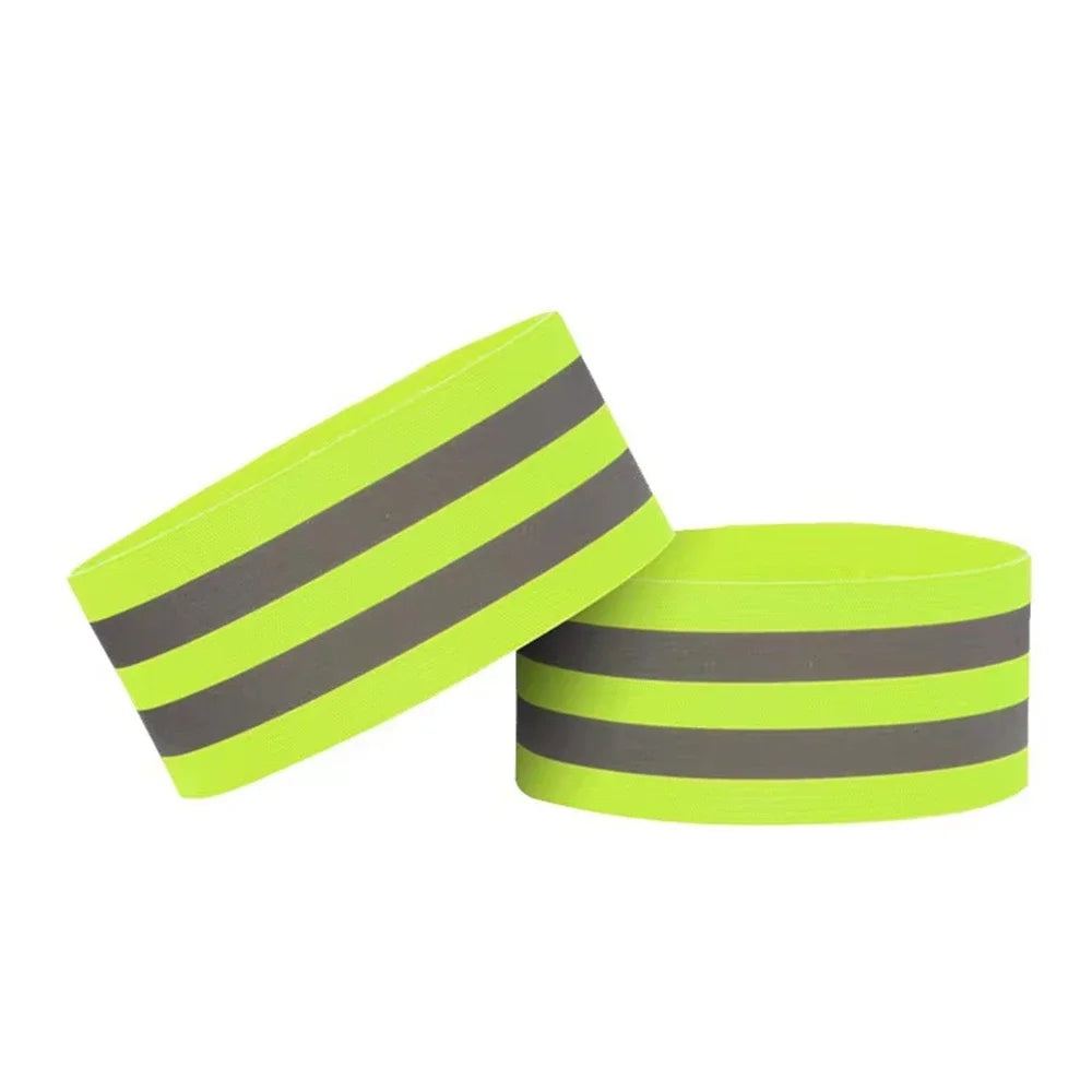 Reflective Bands For Wrist Arm Ankle Leg High Visibility Reflect Straps For Night Walking Cycling Running Safety Reflector Tape