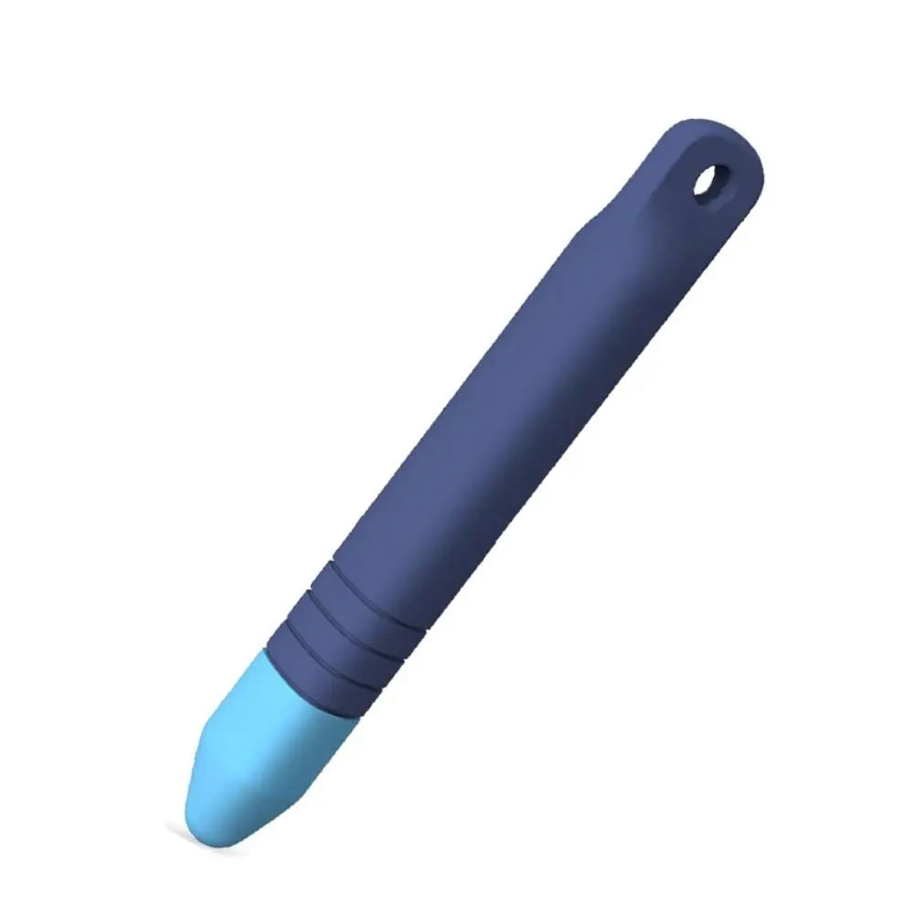 Anti-Rolling Kid-Friendly Stylus Pens New Touch Screens Kids Tablet Stylus Pens with Anti-lost Tether Silicone Capacitive Pen