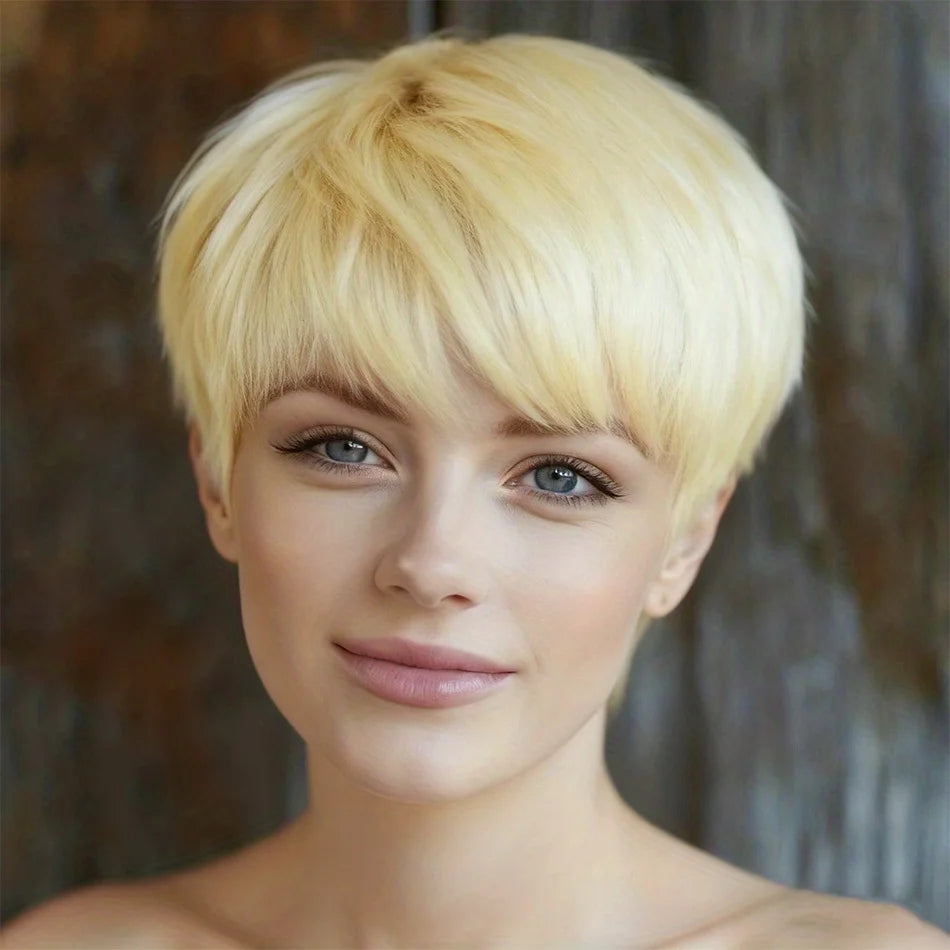 613 Blonde Pixie Wig
