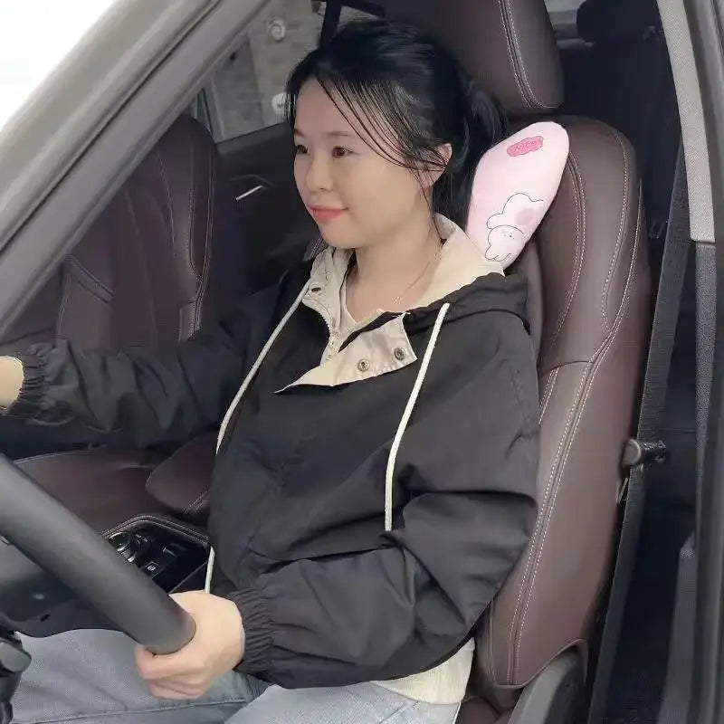 Kids Pillow Car Seat Cushion Universal Childs Seats Headrest Pillows Comfortable For Baby Sleep Nap Soft Neck Head Protector