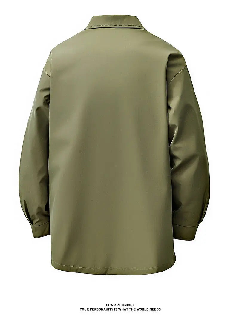 In the spring and autumn , men's casual jackets are fashionable and versatile for business, a trendy and versatile loose
