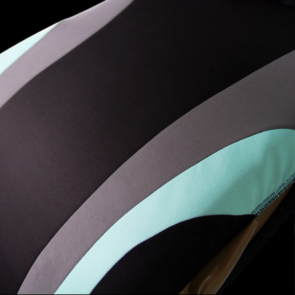 Sports Style Full Set Polyester Fabric Car Seat Covers Car Seat Protector Universal Fit Most Cars SUVs