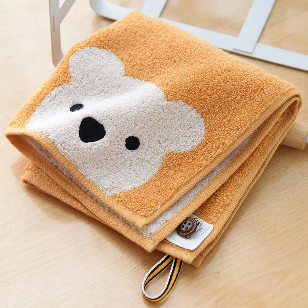 Hangable Soft Children Baby Newborn Kids Saliva Towels Handkerchief Face Towel Wipe Towels